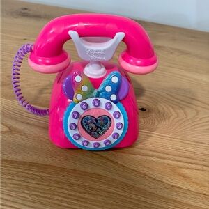Minnie’s Pink Toy Phone with Colorful Dial